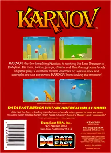 Image n° 2 - boxback : Karnov