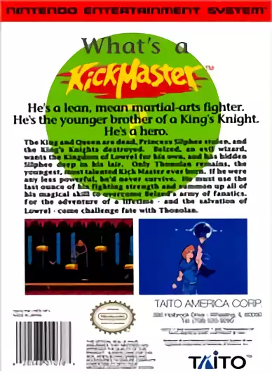 Image n° 2 - boxback : Kick Master Image n° 2 - boxback : Kick Master
