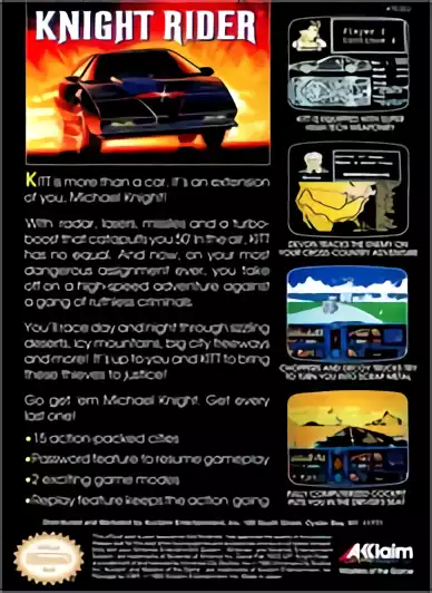 Image n° 2 - boxback : Knight Rider