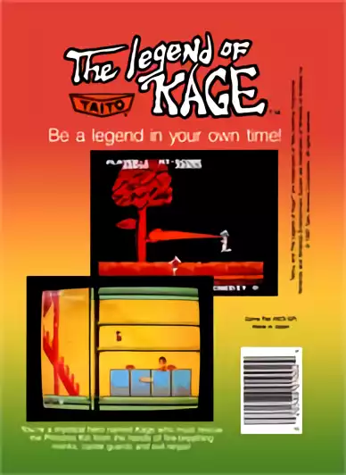Image n° 2 - boxback : Legend of Kage, The
