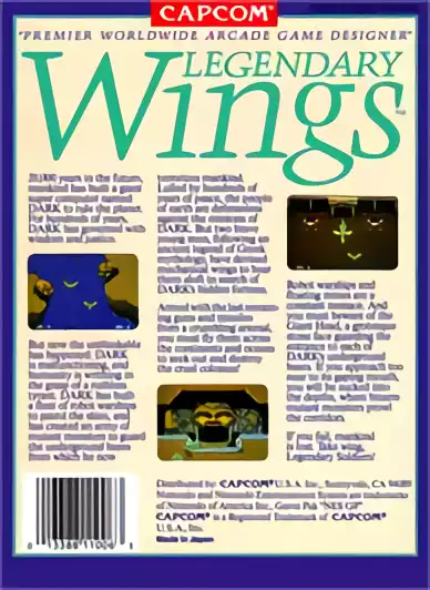 Image n° 2 - boxback : Legendary Wings