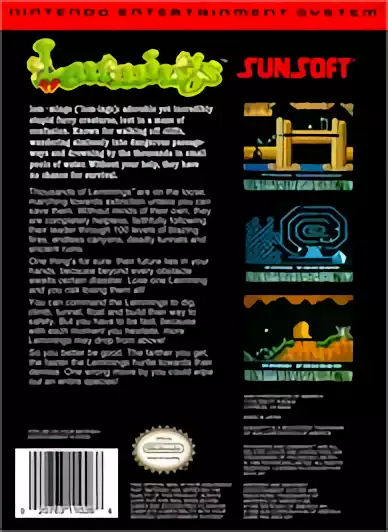 Image n° 2 - boxback : Lemmings