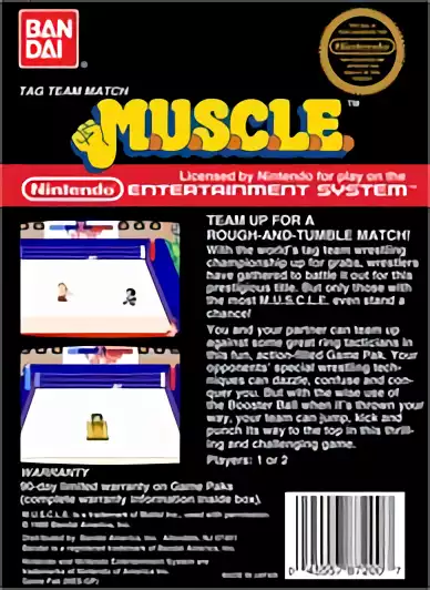 Image n° 2 - boxback : M.U.S.C.L.E. - Tag Team Match