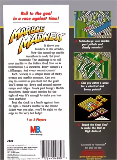 Image n° 2 - boxback : Marble Madness