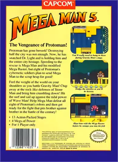 Image n° 2 - boxback : Mega Man 5