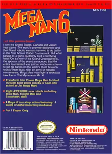 Image n° 2 - boxback : Mega Man 6