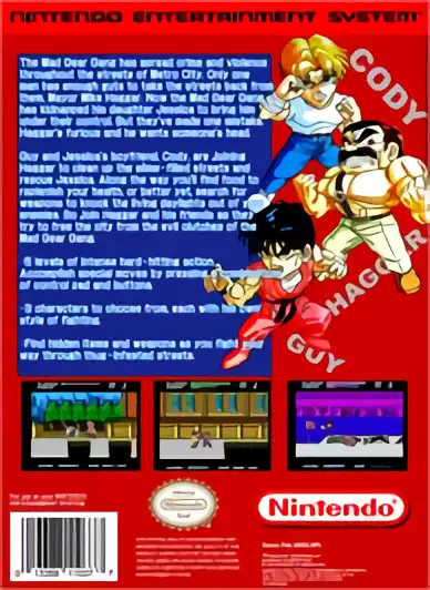 Image n° 2 - boxback : Mighty Final Fight