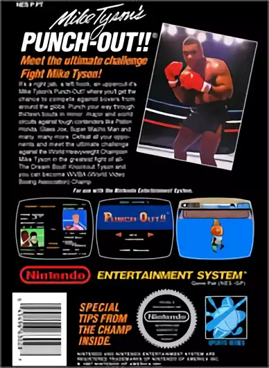 Image n° 2 - boxback : Mike Tyson's Punch-Out!! Image n° 2 - boxback : Mike Tyson's Punch-Out!!
