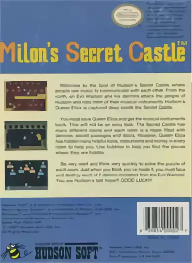 Image n° 2 - boxback : Milon's Secret Castle
