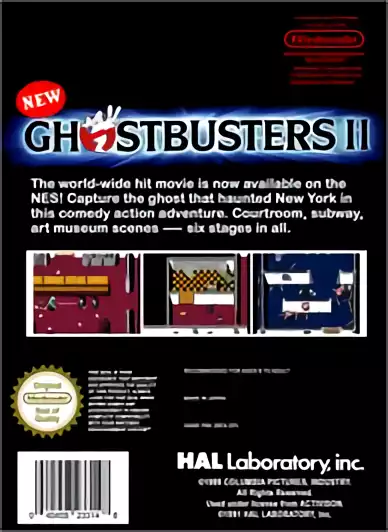 Image n° 2 - boxback : New Ghostbusters II