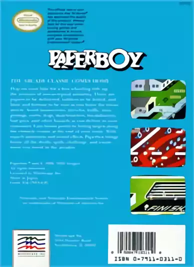 Image n° 2 - boxback : Paperboy