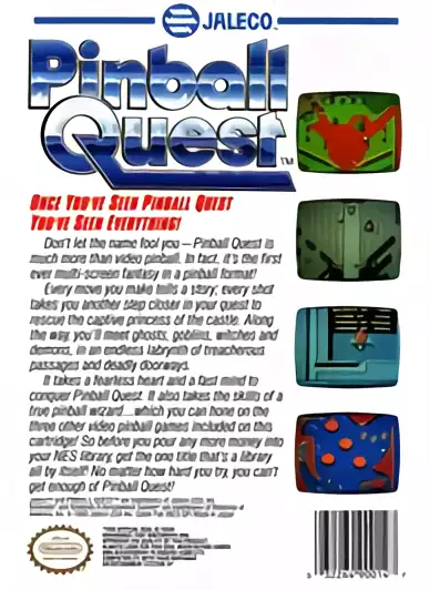 Image n° 2 - boxback : Pinball Quest