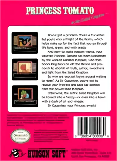 Image n° 2 - boxback : Princess Tomato in Salad Kingdom Image n° 2 - boxback : Princess Tomato in Salad Kingdom