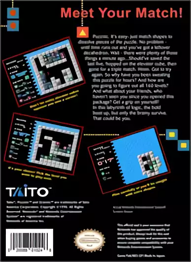 Image n° 2 - boxback : Puzznic