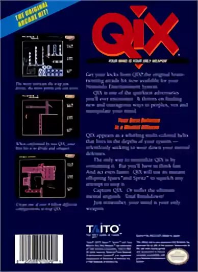 Image n° 2 - boxback : Qix