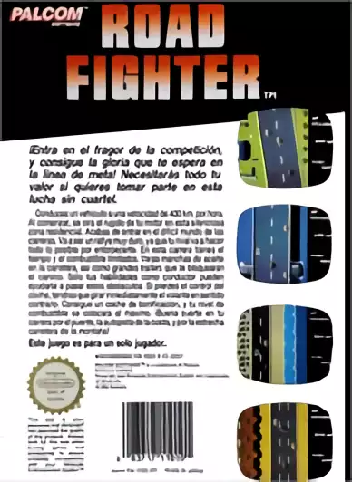 Image n° 2 - boxback : Road Fighter