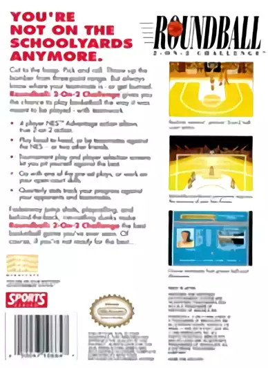 Image n° 2 - boxback : Roundball - 2-on-2 Challenge