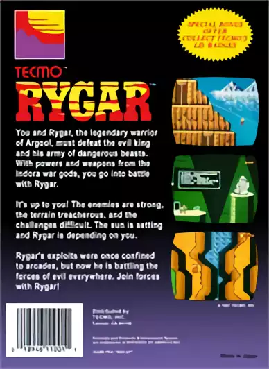 Image n° 2 - boxback : Rygar