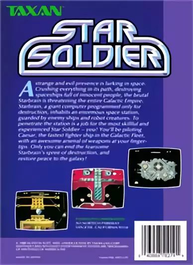 Image n° 2 - boxback : Star Soldier