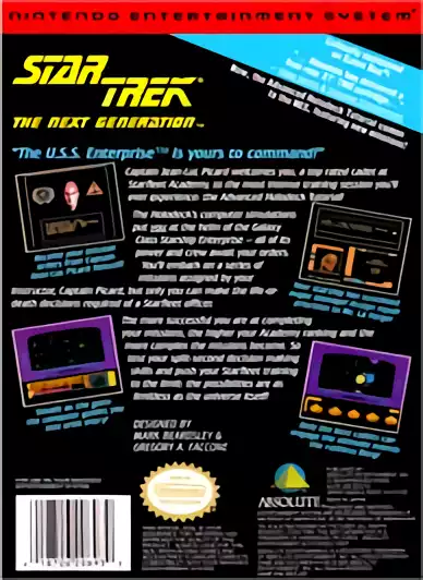 Image n° 2 - boxback : Star Trek - The Next Generation Image n° 2 - boxback : Star Trek - The Next Generation