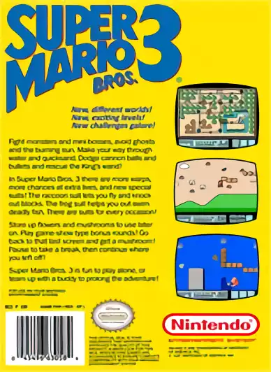 Image n° 2 - boxback : Super Mario Bros. 3