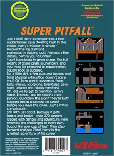Image n° 2 - boxback : Super Pitfall