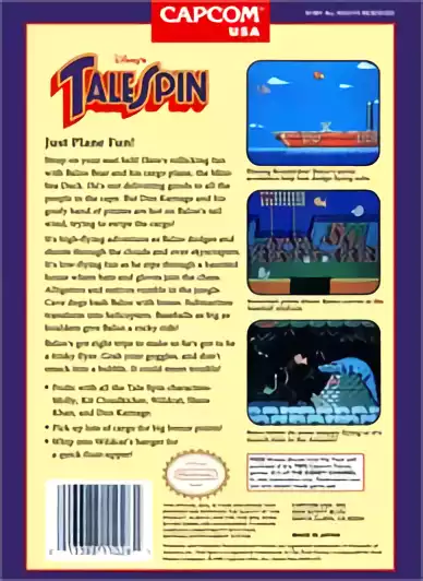 Image n° 2 - boxback : TaleSpin