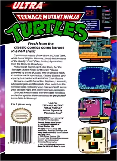 Image n° 2 - boxback : Teenage Mutant Ninja Turtles