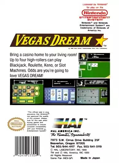 Image n° 2 - boxback : Vegas Dream