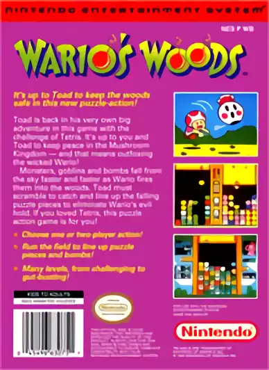 Image n° 2 - boxback : Wario's Woods