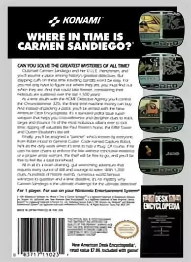 Image n° 2 - boxback : Where in Time Is Carmen Sandiego