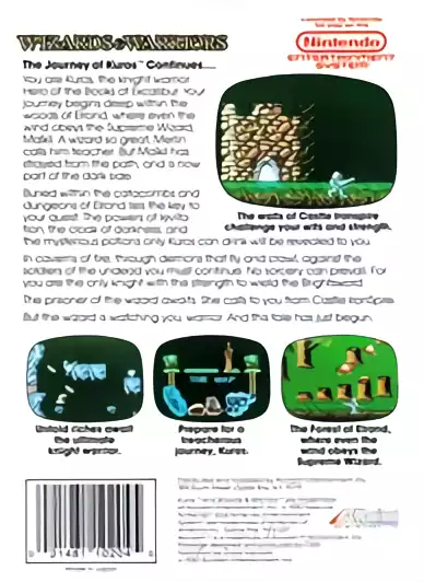 Image n° 2 - boxback : Wizards & Warriors Image n° 2 - boxback : Wizards & Warriors