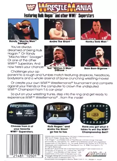 Image n° 2 - boxback : WWF Wrestlemania