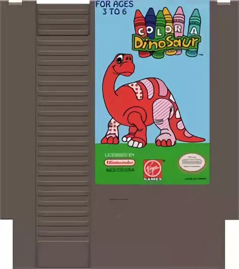 Image n° 3 - carts : Color a Dinosaur