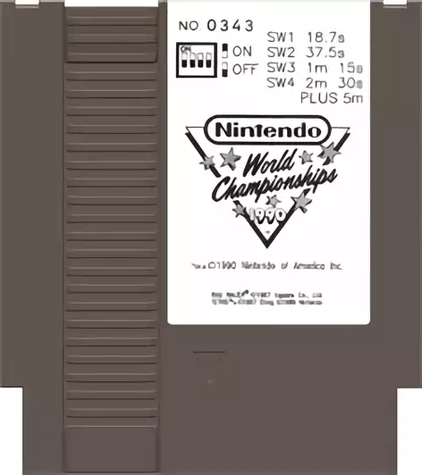 Image n° 3 - carts : Nintendo World Championships 1990
