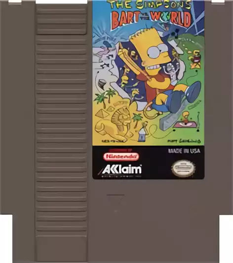 Image n° 3 - carts : Simpsons - Bart vs World