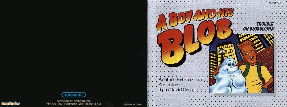 manual for A Boy and His Blob - Trouble on Blobolonia