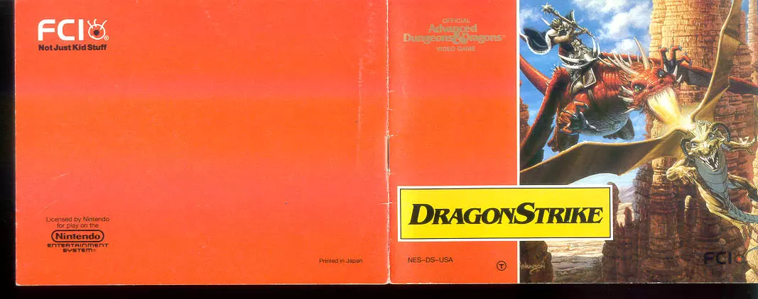 manual for Advanced Dungeons & Dragons - Dragon Strike