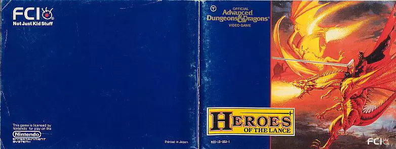 manual for Advanced Dungeons & Dragons - Heroes of the Lance