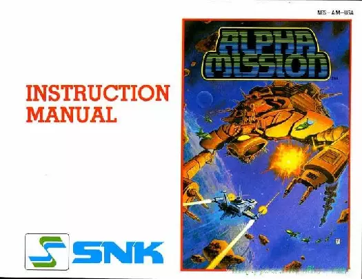 manual for Alpha Mission