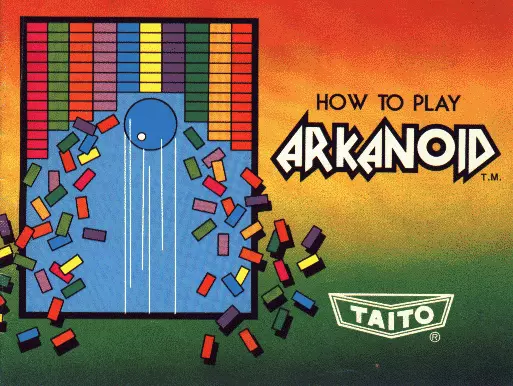 manual for Arkanoid