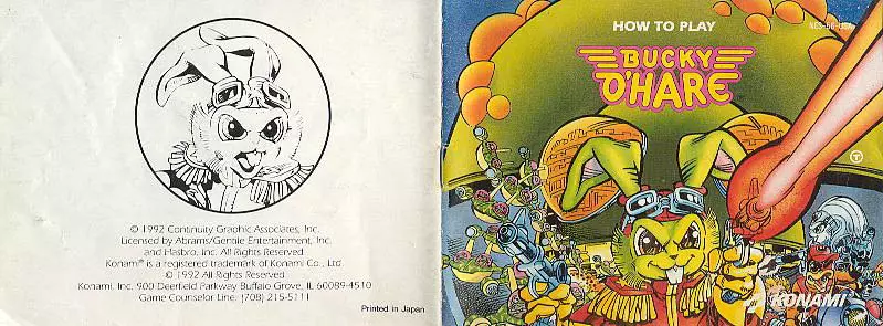 manual for Bucky O Hare