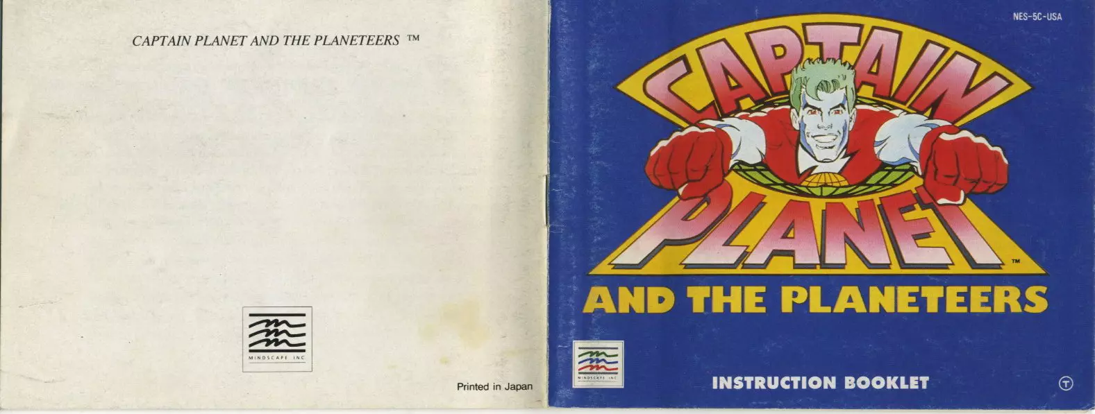 manual for Captain Planet and the Planeteers