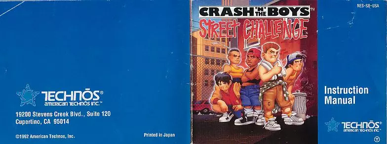 manual for Crash 'n the Boys - Street Challenge