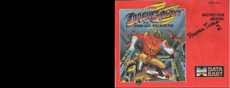 manual for Dash Galaxy in the Alien Asylum