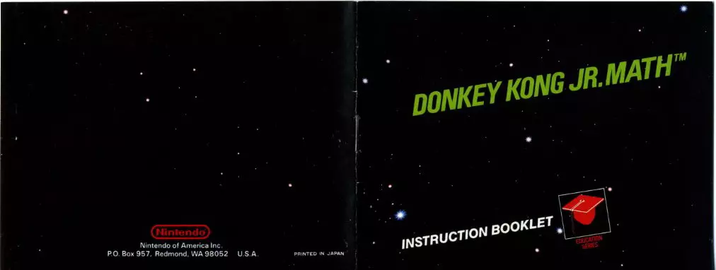 manual for Donkey Kong Jr. Math