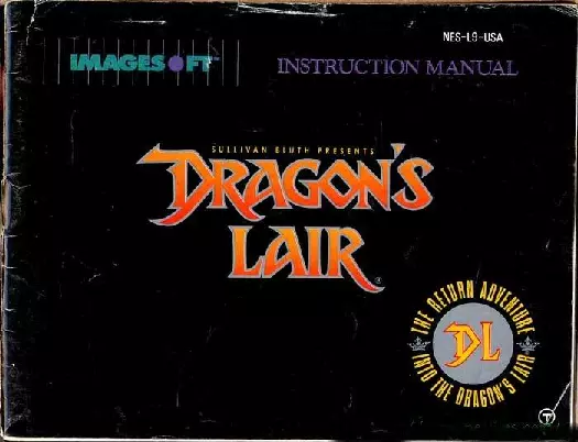 manual for Dragon's Lair