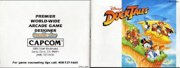 manual for Duck Tales