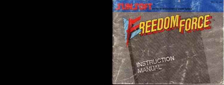 manual for Freedom Force