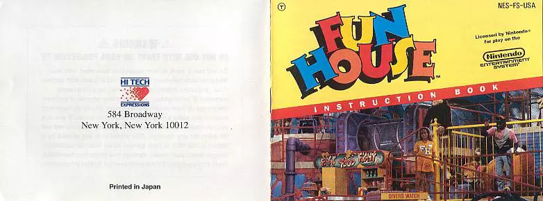 manual for Fun House